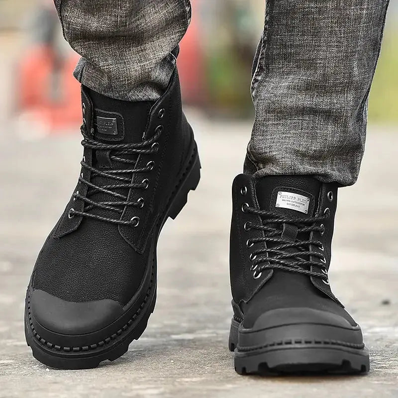 Black Warm Winter Men Boots Vivareflex Online