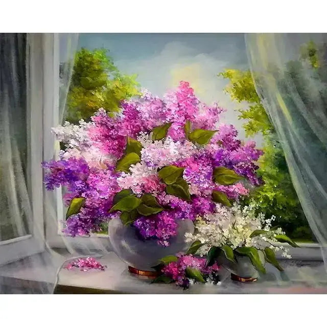 Bloom & Brush DIY Paint-By-Numbers Kit Vivareflex Online