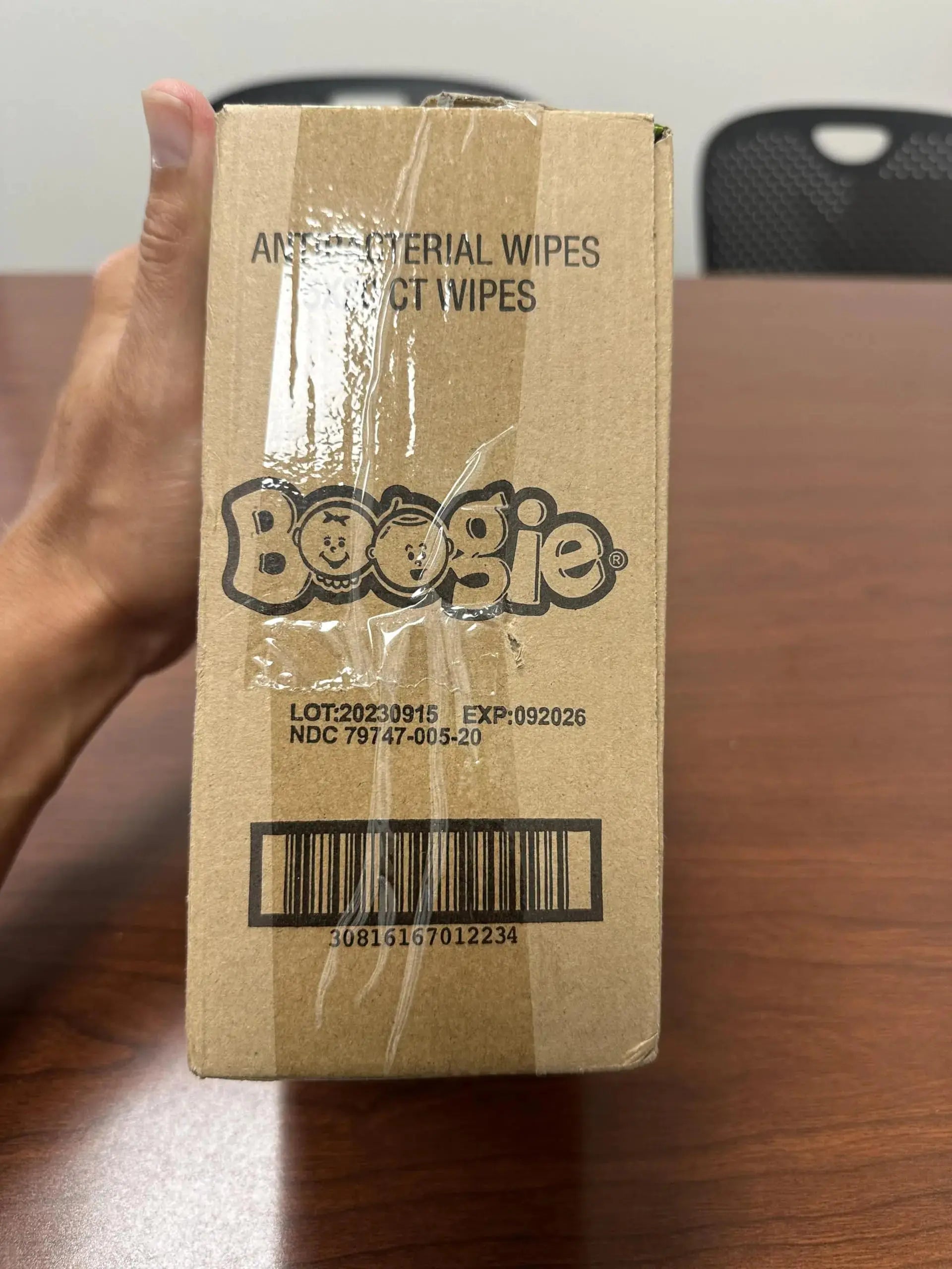 Boogie Antibacterial Hand Wipes - Alcohol-Free, Hypoallergenic & Moisturizing Aloe - Vivareflex Online