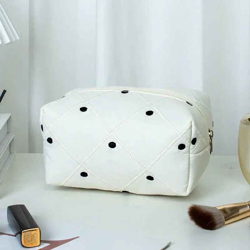 Bow Floral Women's Cosmetic Bags Cute Girls Sanitary Napkin Storage Bag Sanitary Pad Pouch Small Cosmetic Organizer Makeup Bag Ultimate Bag Store