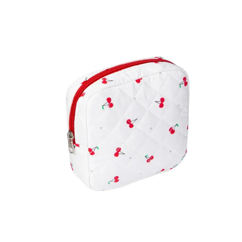 Bow Floral Women's Cosmetic Bags Cute Girls Sanitary Napkin Storage Bag Sanitary Pad Pouch Small Cosmetic Organizer Makeup Bag Ultimate Bag Store
