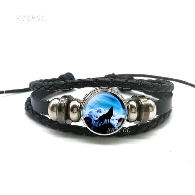 Bracelet with Wolf Moon Design_Vivareflex_Online