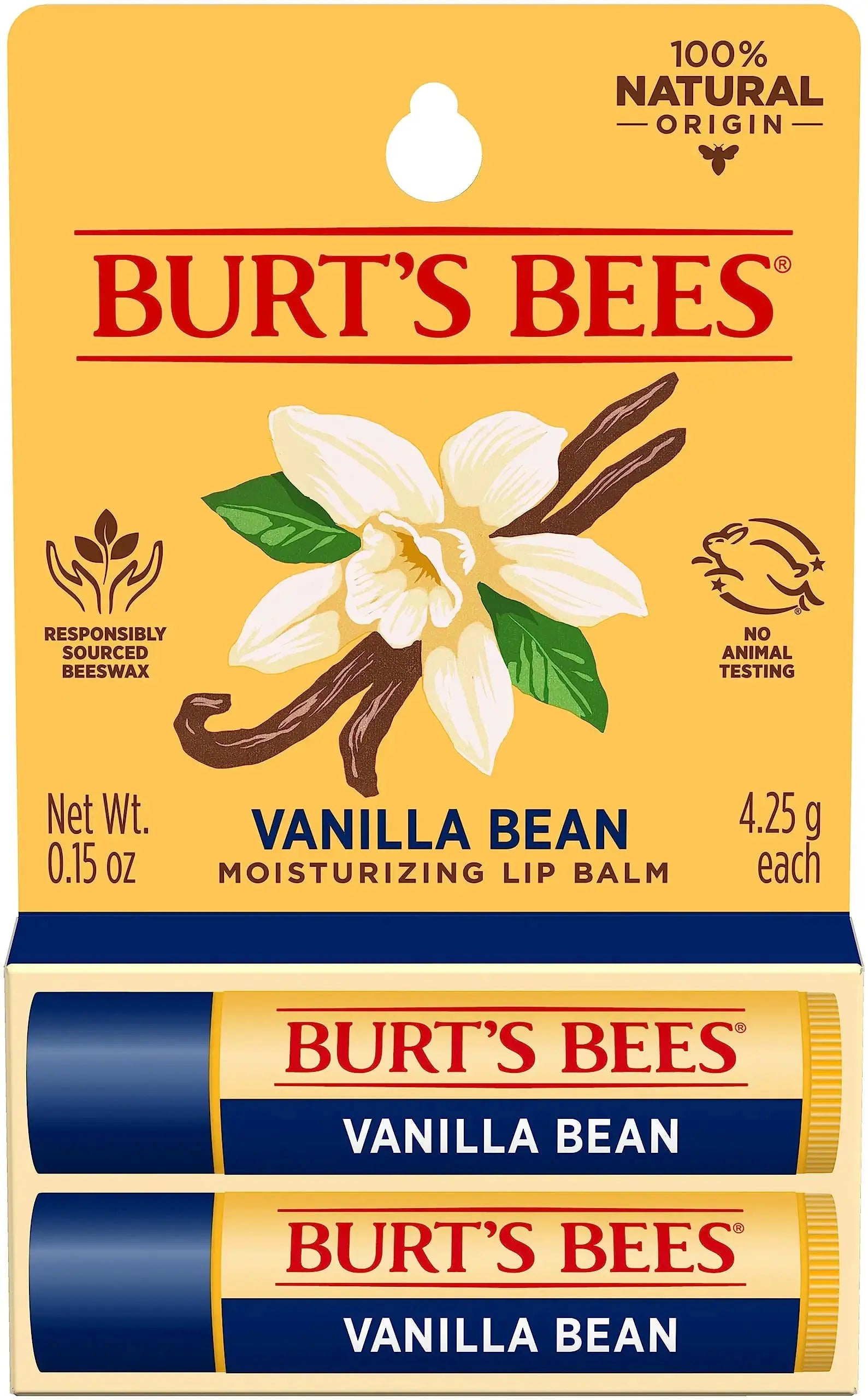Burt's Bees Lip Balm - Vanilla Bean_Vivareflex Online