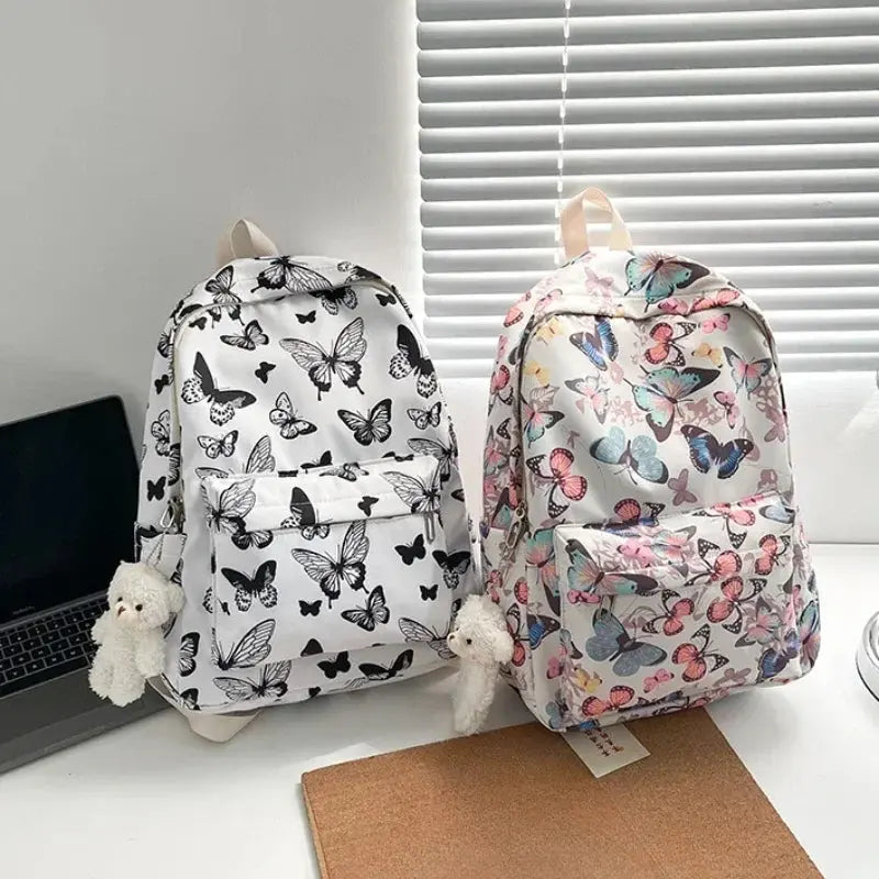 Butterfly Pattern Women's Backpack for School and Travel Ultimate Bag Store