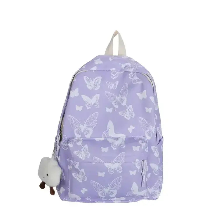 Butterfly Pattern Women's Backpack for School and Travel Ultimate Bag Store