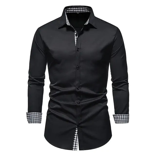 Patchwork Formal Shirts for Men Vivareflex Online