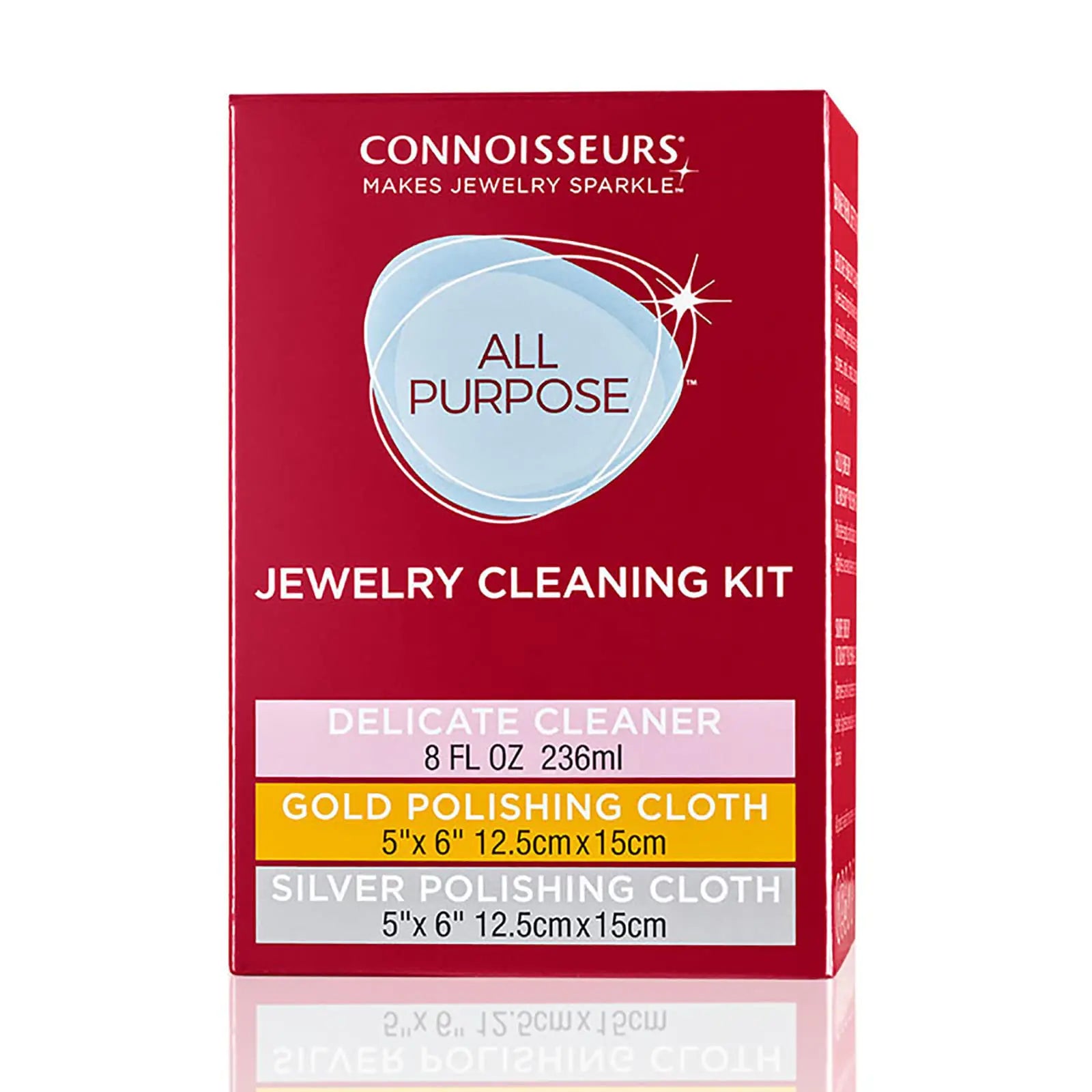 CONNOISSEURS All-Purpose Jewelry Cleaning Kit, Liquid_Vivareflex_Online