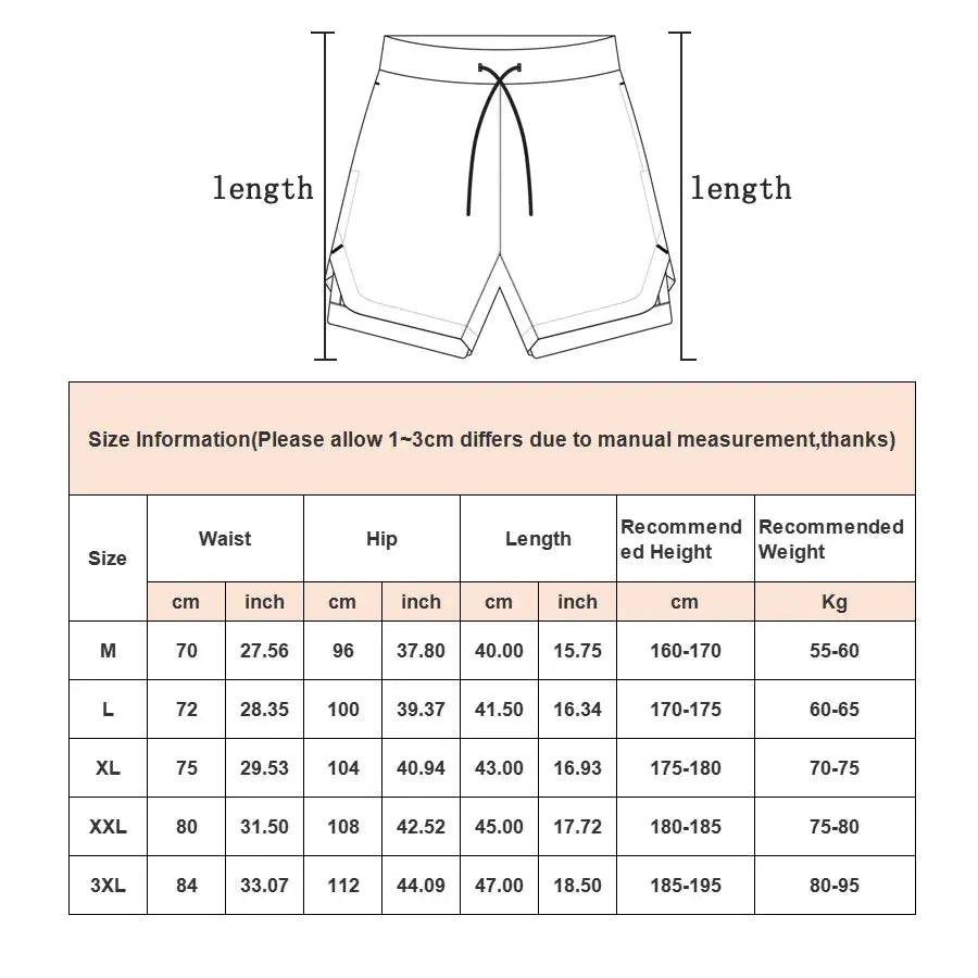 Camo Running Shorts Men Gym Sports Vivareflex Online
