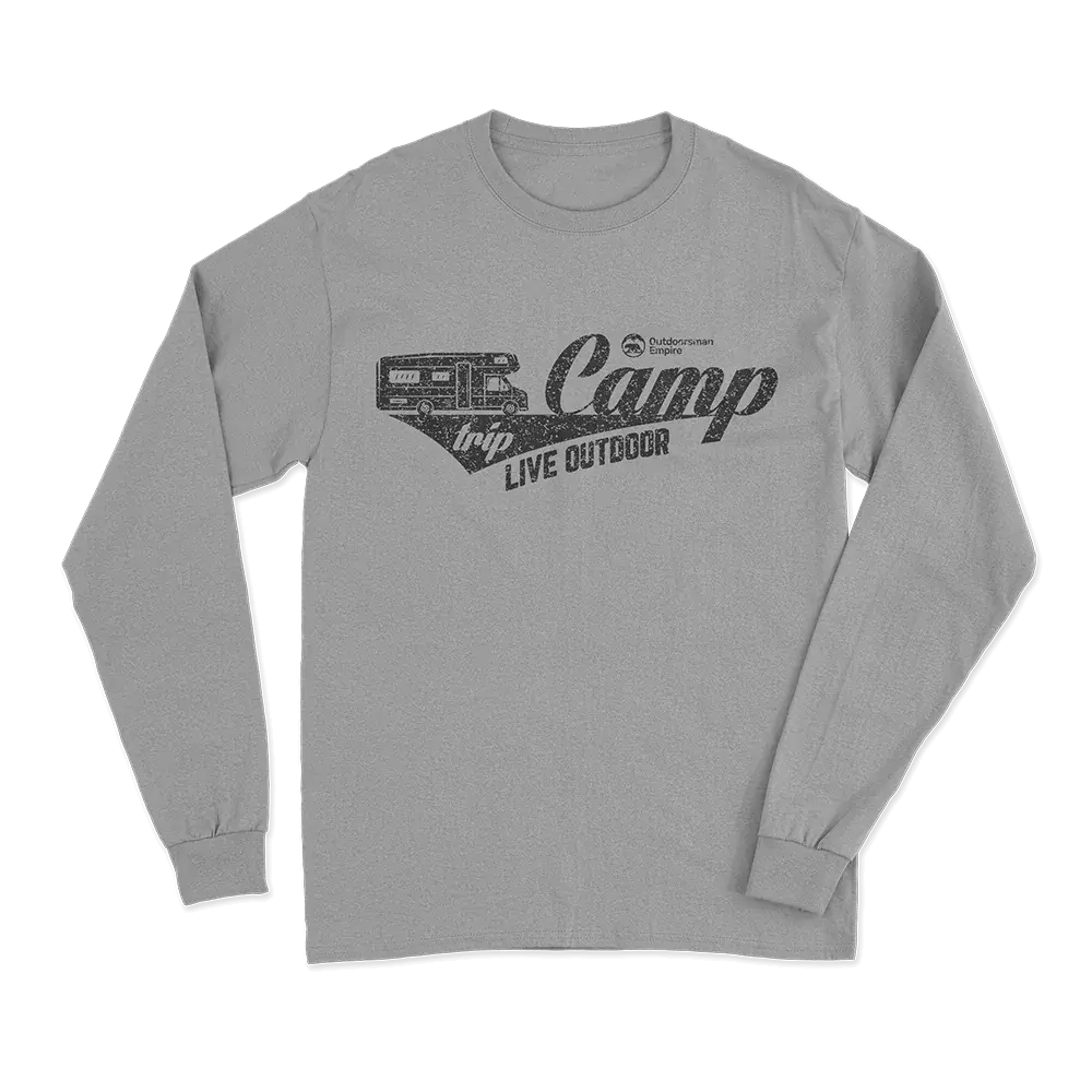 Camp Trip Men Long Sleeve Shirt Vivareflex Online