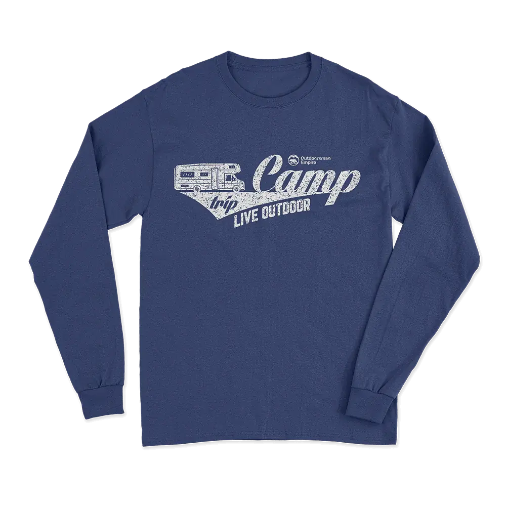 Camp Trip Men Long Sleeve Shirt Vivareflex Online
