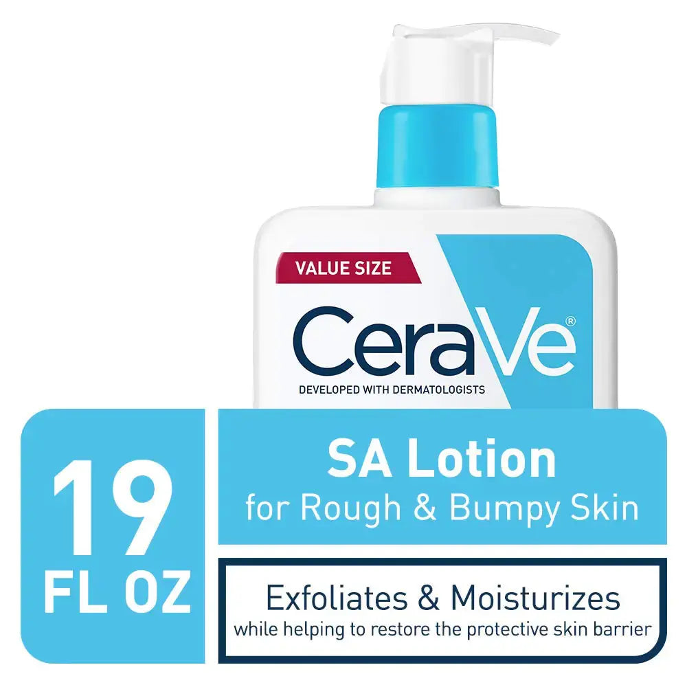 CeraVe SA Lotion for Rough & Bumpy Skin | Exfoliating Body Lotion with Vitamin D, Hyaluronic Acid & Salicylic Acid - 19 Ounce - Vivareflex Online
