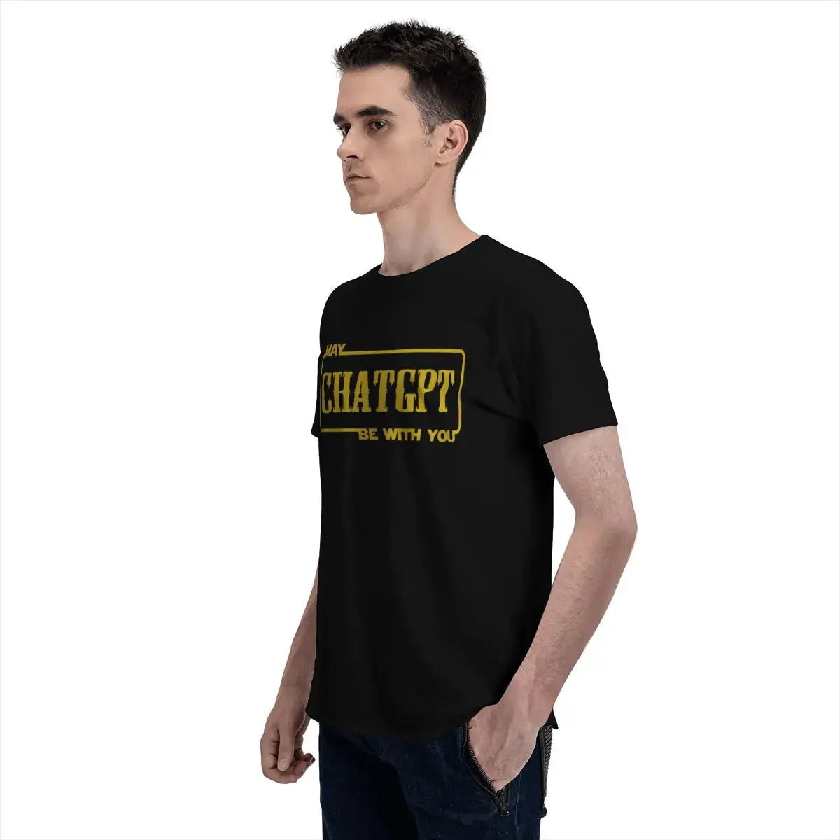 ChatGPT Programmer AI Code Funny T-Shirt Men Vivareflex Online