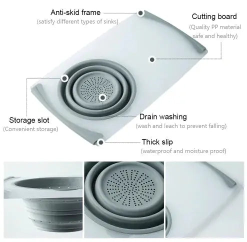 Chef’s Essential Plastic Chopping Board Vivareflex Online