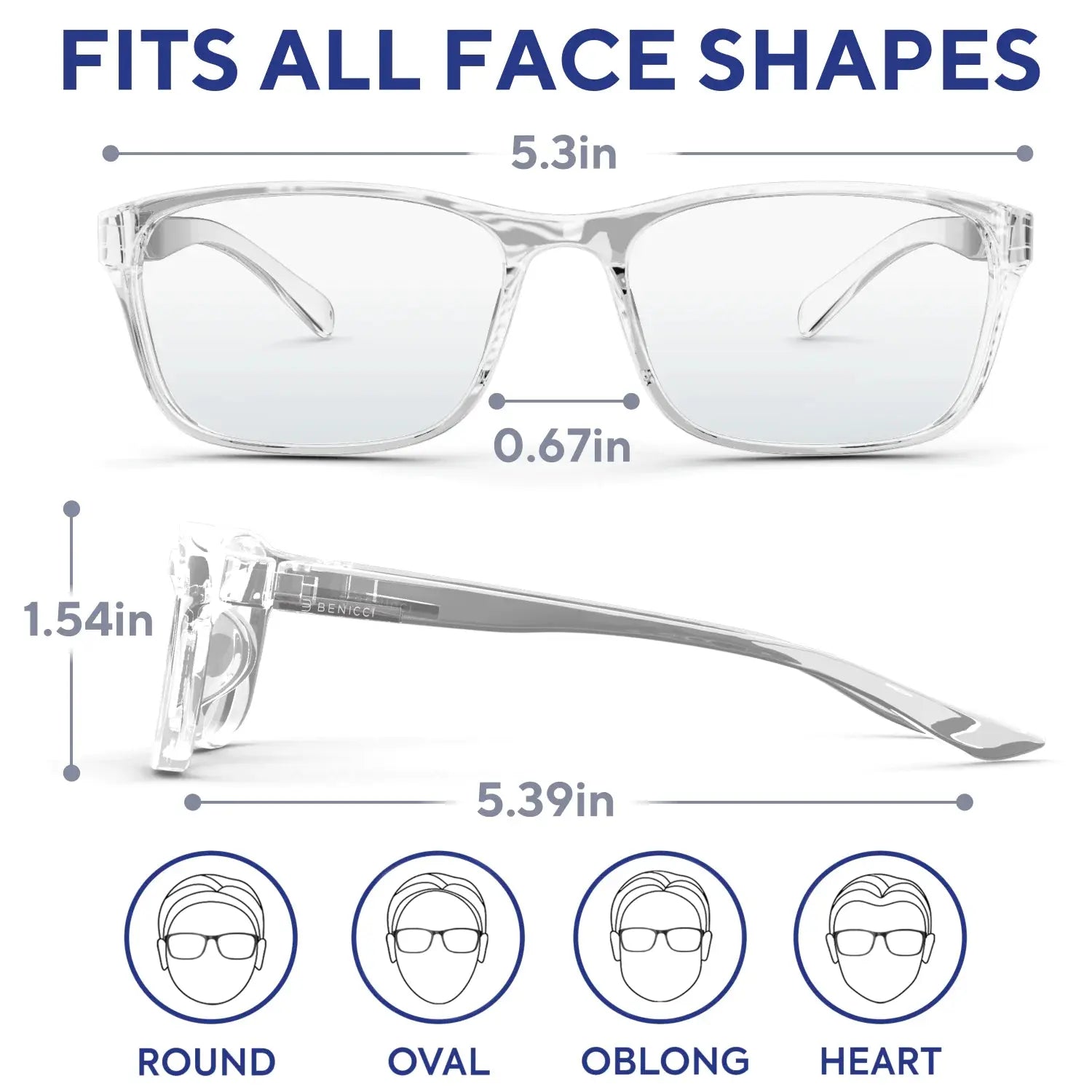 Chic Blue Light Shield Glasses - Relieve Eye Strain & Improve Sleep Vivareflex Online