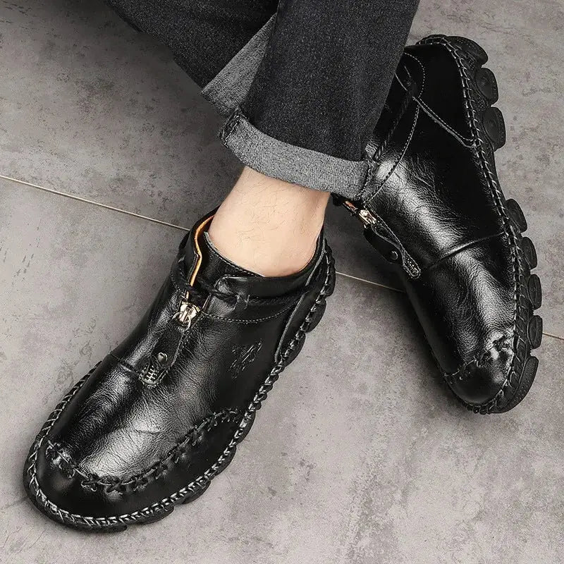 Chic Men's Cow Leather Boots Vivareflex Online