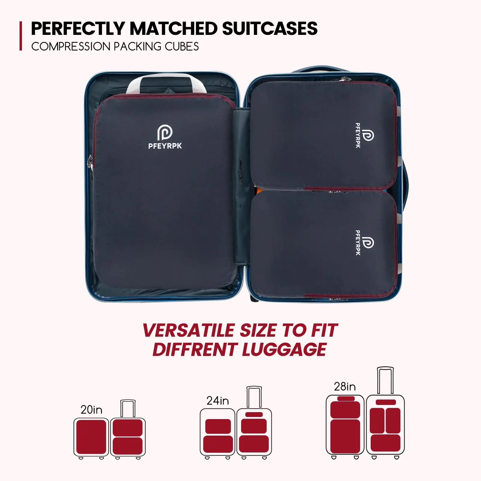 Compressible Expandable Travel Packing Organizer_Vivareflex_Online