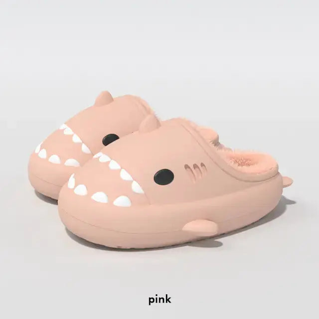 Comwarm Plush Shark Slippers For Women Men Vivareflex Online