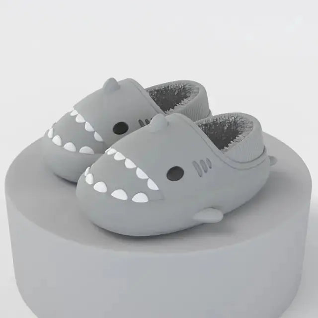 Comwarm Plush Shark Slippers For Women Men Vivareflex Online