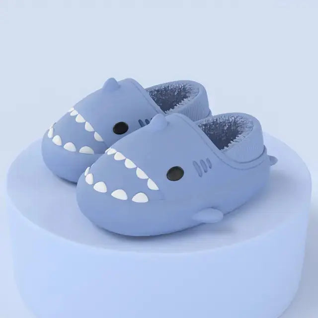 Comwarm Plush Shark Slippers For Women Men Vivareflex Online