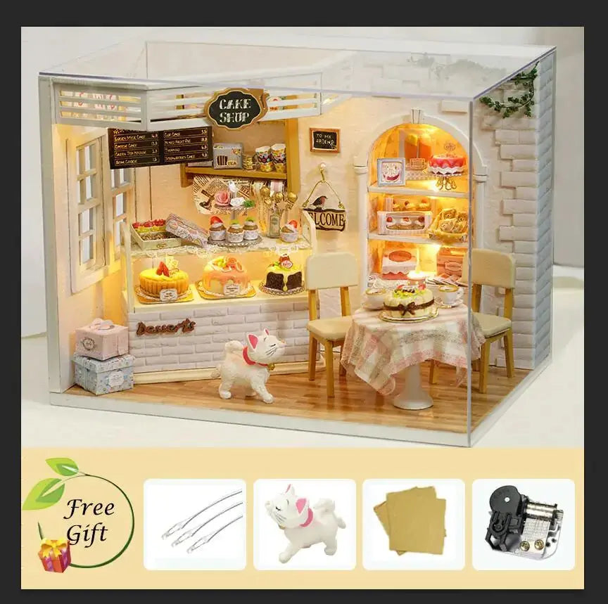 Crafty Cottage Wooden Dollhouse Kit - Vivareflex Online