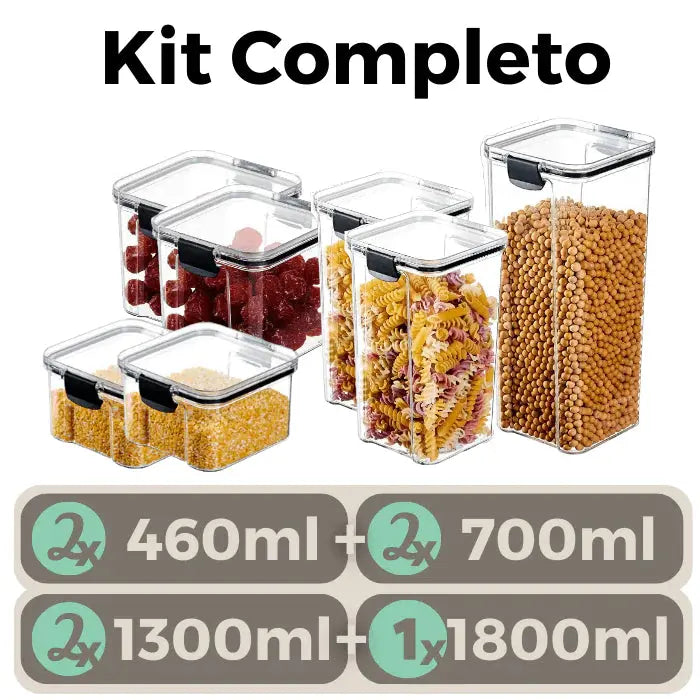 CrispSeal Kitchen Jars Vivareflex Online