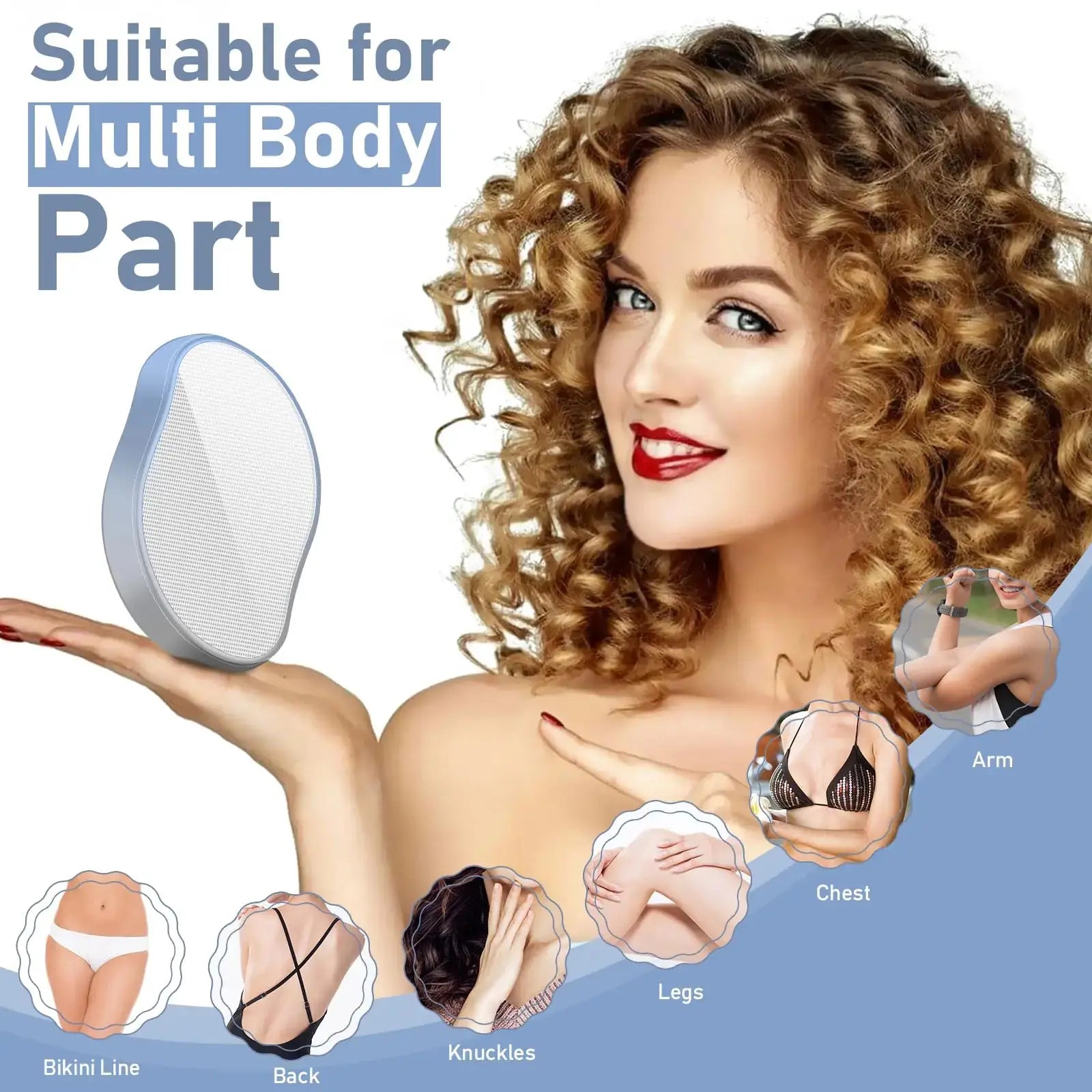 Multiple Body Part Hair Eraser for Women and Men |  Vivareflex Online