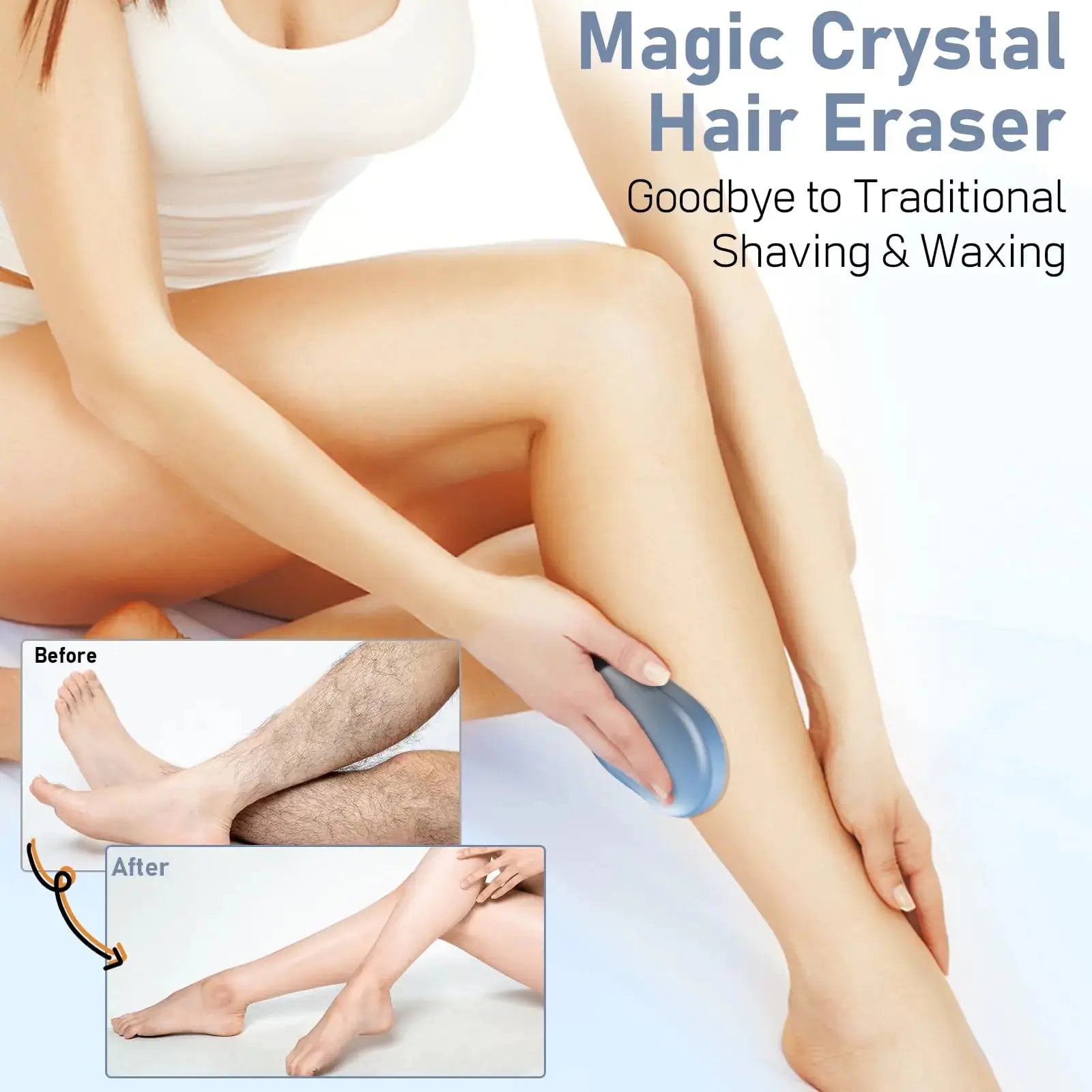 Magic Crystal Hair Eraser for Women and Men |  Vivareflex Online