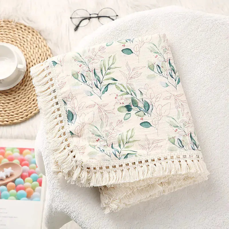 Cute Bear Muslin Cotton Baby Blanket Vivareflex Online