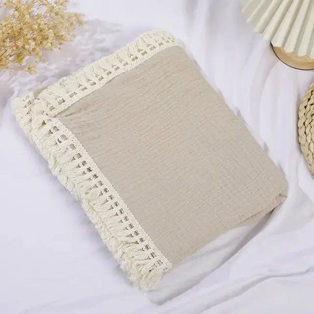 Cute Bear Muslin Cotton Baby Blanket Vivareflex Online
