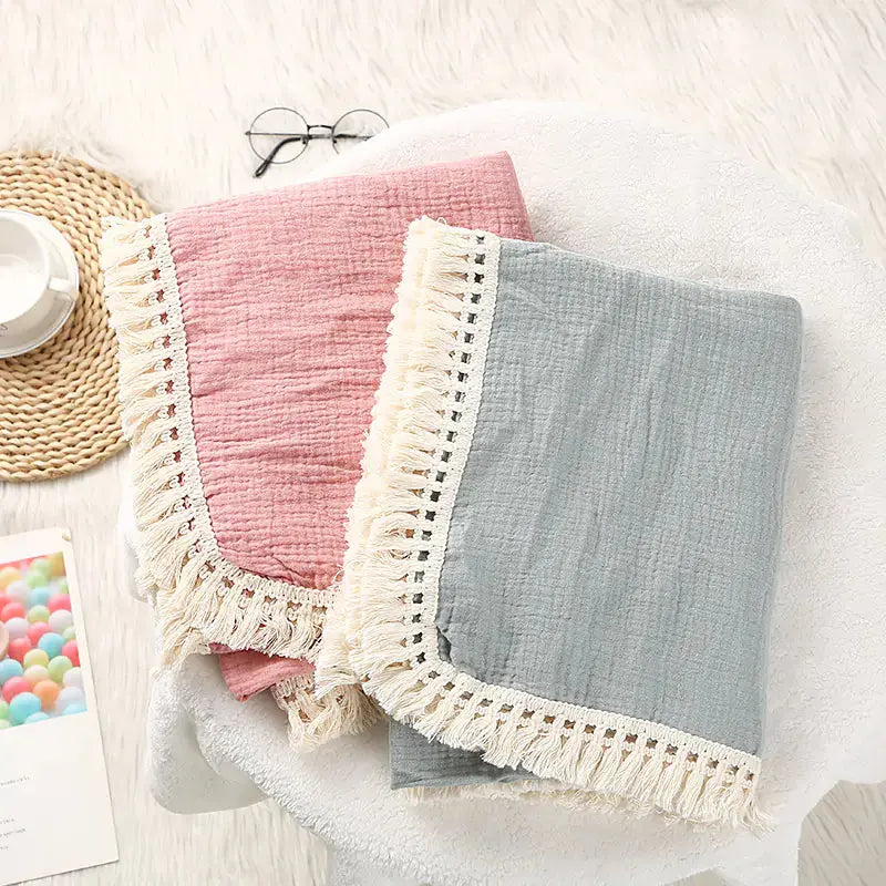 Cute Bear Muslin Cotton Baby Blanket Vivareflex Online
