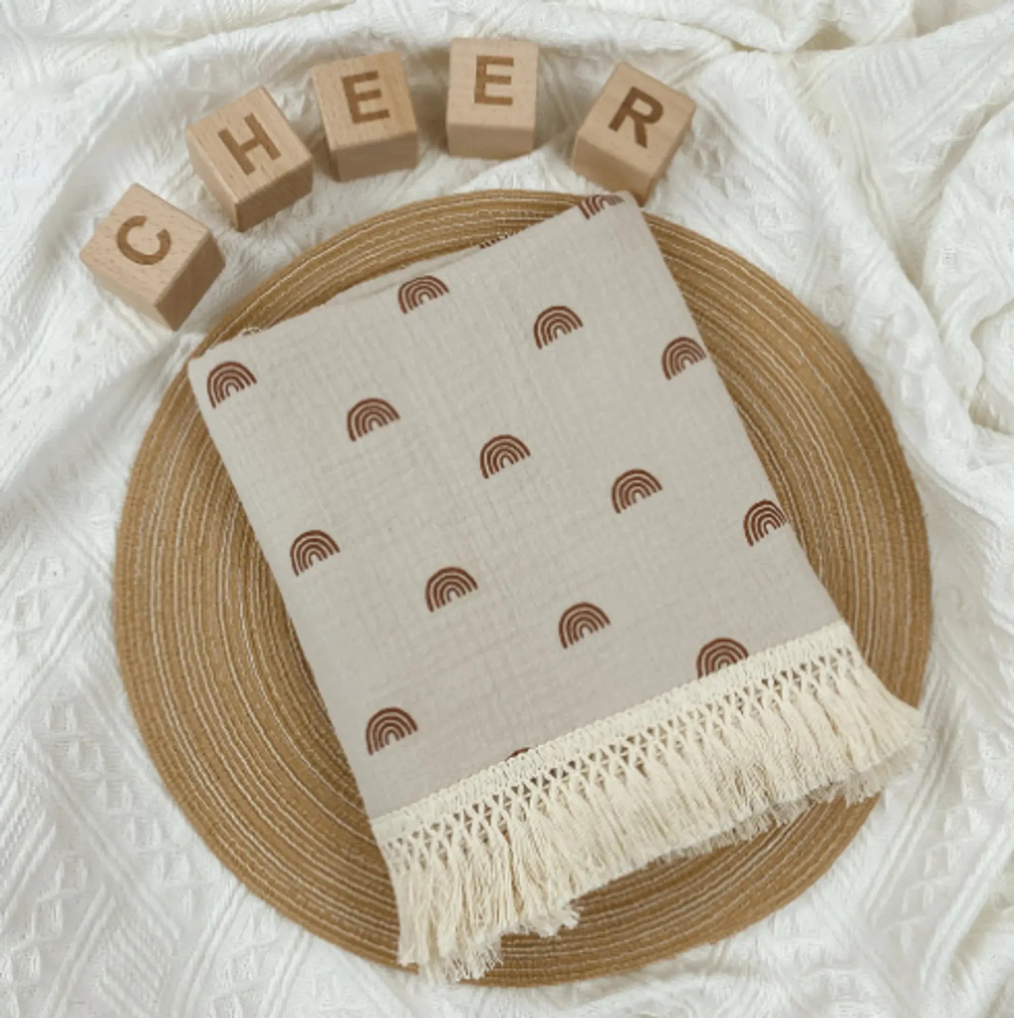 Cute Bear Muslin Cotton Baby Blanket Vivareflex Online