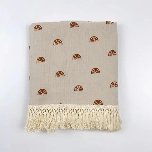 Cute Bear Muslin Cotton Baby Blanket Vivareflex Online