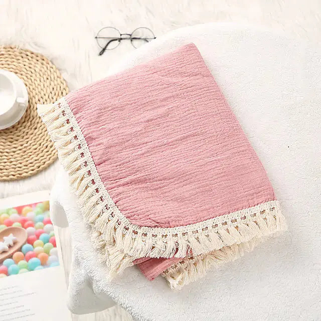 Cute Bear Muslin Cotton Baby Blanket Vivareflex Online