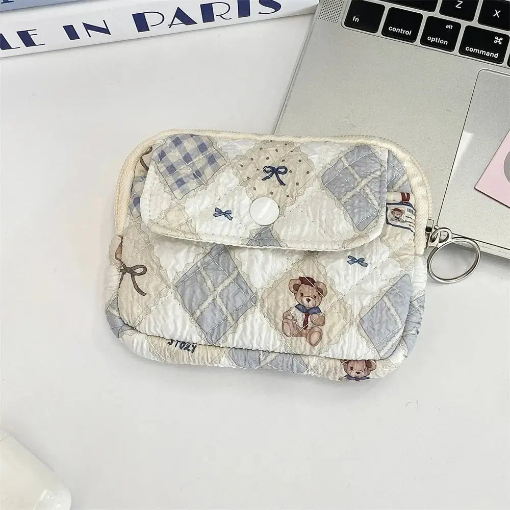 Cute Cartoon Multifunctional Coin Purse Kawaii Wallet Portable Coin Bag Key Earphone Coin Organizer Pouch Zipper Bag Kids Gift Ultimate Bag Store