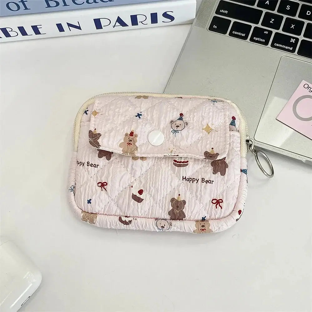 Cute Cartoon Multifunctional Coin Purse Kawaii Wallet Portable Coin Bag Key Earphone Coin Organizer Pouch Zipper Bag Kids Gift Ultimate Bag Store
