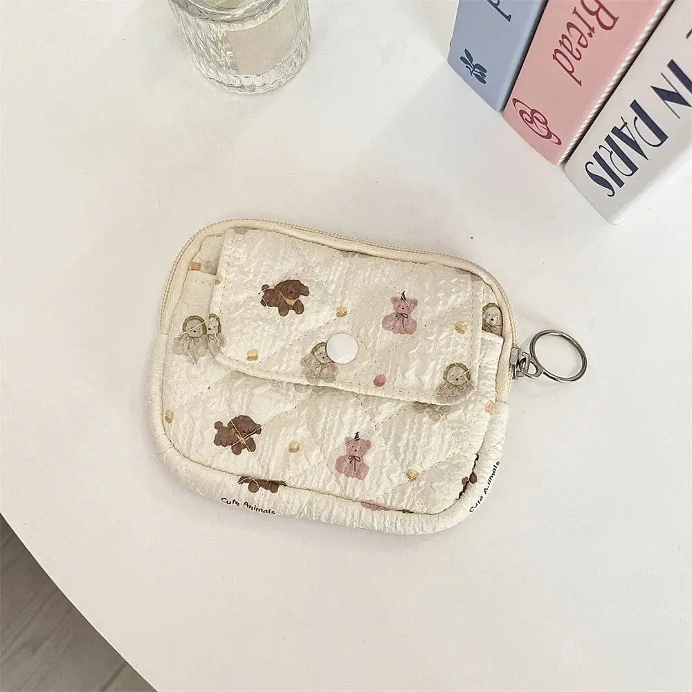 Cute Cartoon Multifunctional Coin Purse Kawaii Wallet Portable Coin Bag Key Earphone Coin Organizer Pouch Zipper Bag Kids Gift Ultimate Bag Store