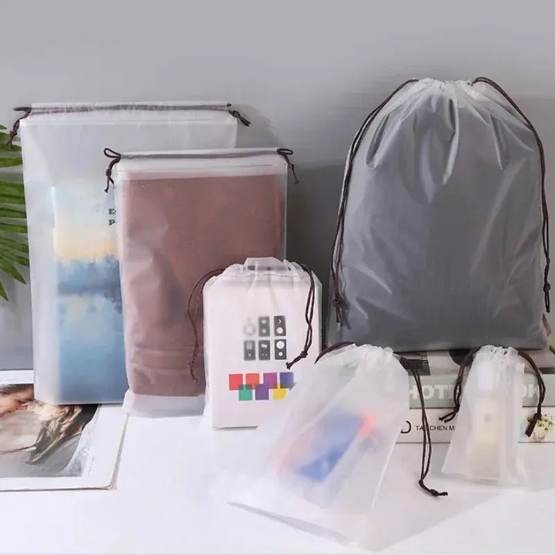 Cute Cartoon Transparent Travel Cosmetic Bag Make Up Case Women Waterproof Makeup Beauty Wash Organizer Toiletry Storage Kit Bag Ultimate Bag Store