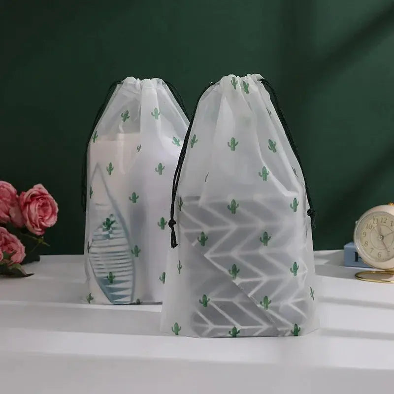 Cute Cartoon Transparent Travel Cosmetic Bag Make Up Case Women Waterproof Makeup Beauty Wash Organizer Toiletry Storage Kit Bag Ultimate Bag Store