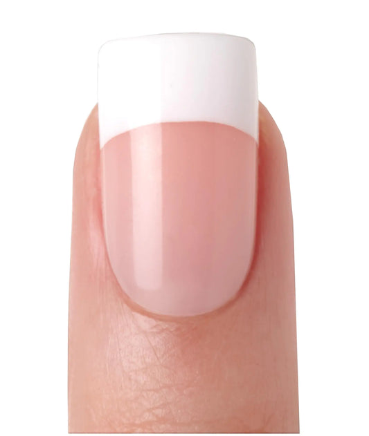 KISS Salon Acrylic Press-On Nails – Sugar Rush French, Medium Square - Vivareflex Online