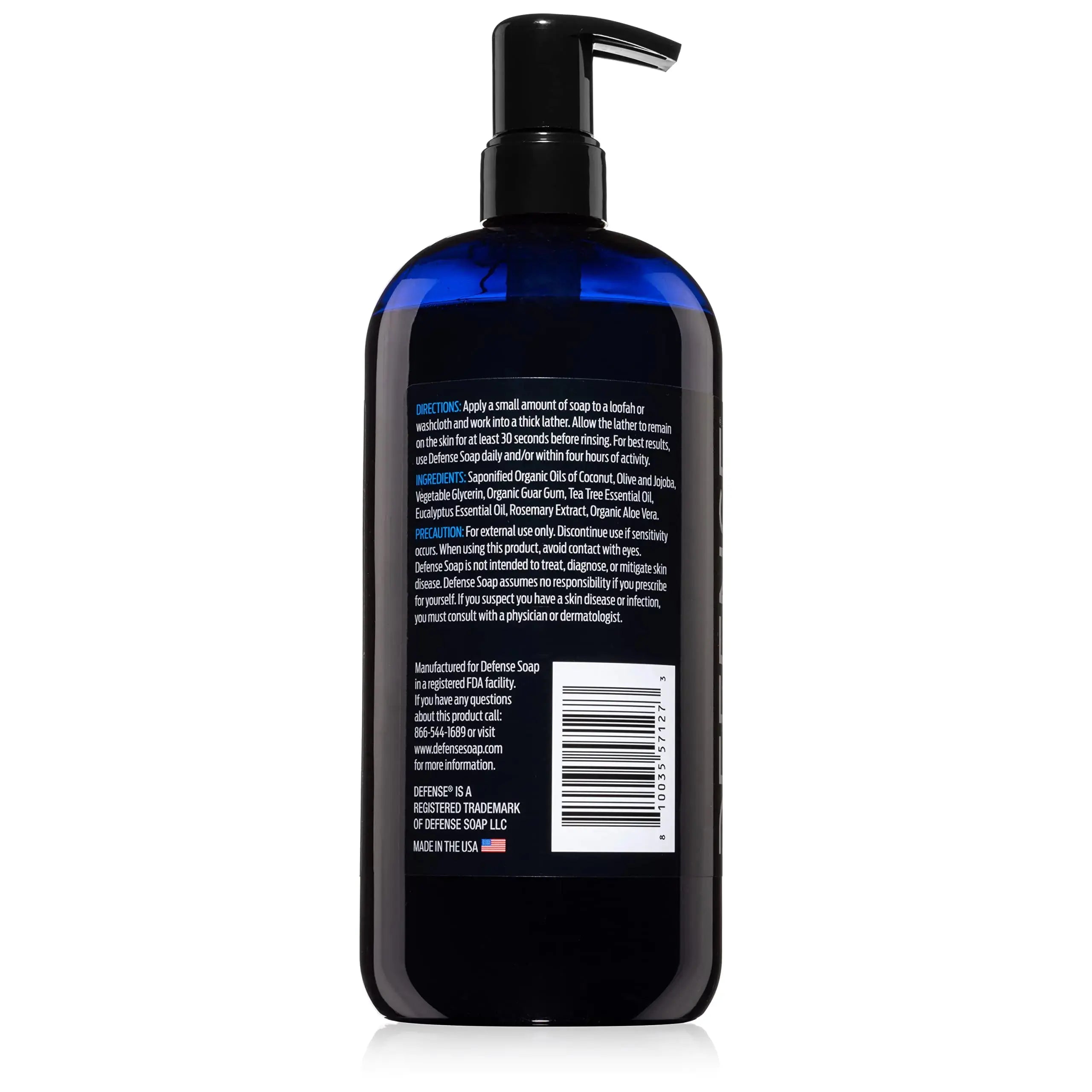 Defense Original Soap Organic Tea Tree Unisex Body Wash - Natural_Vivareflex_Online