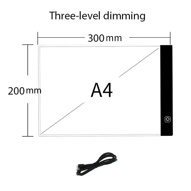 Dimmable LED Drawing Pad for Kids - Vivareflex Online