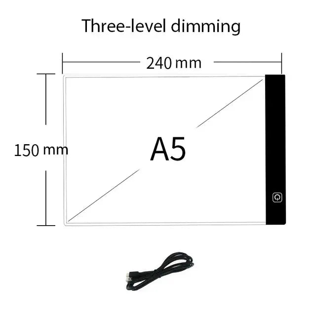 Dimmable LED Drawing Pad for Kids - Vivareflex Online