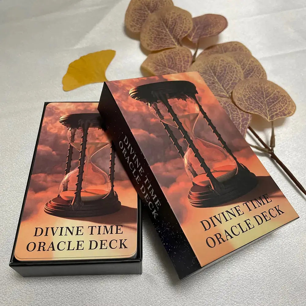 Divine Time Oracle Deck English Version Thick Tarot - Vivareflex Online