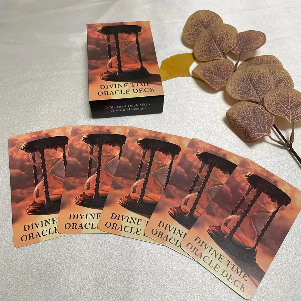 Divine Time Oracle Deck English Version Thick Tarot - Vivareflex Online