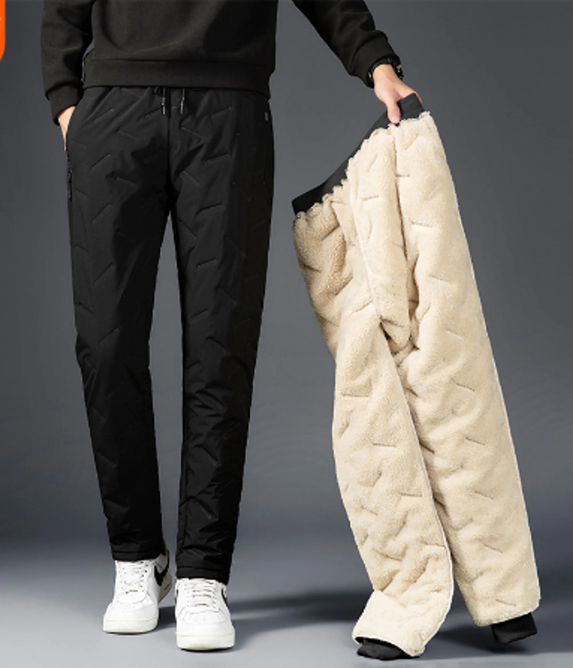 2022 Winter Men Lambswool Sweatpants Vivareflex Online