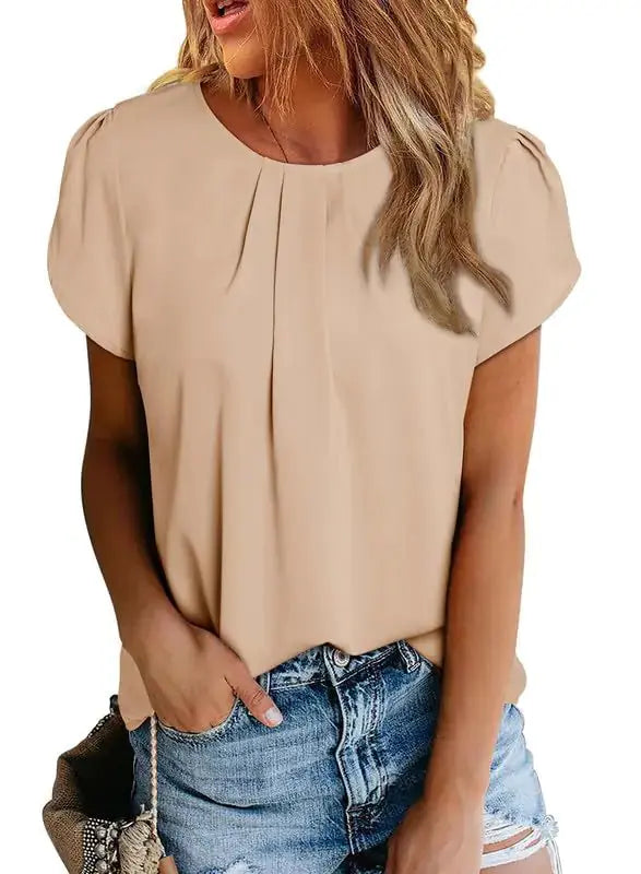 Dokotoo Women's Round Neck Top | Vivareflex Online
