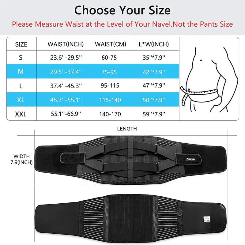 Double Pull Lumbar Relief Belt Vivareflex Online