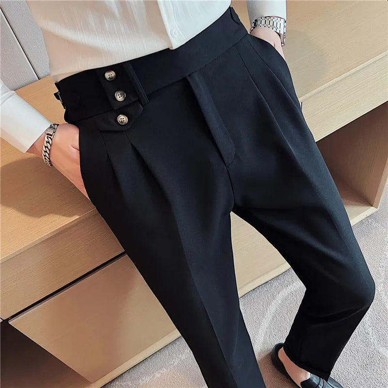 Men Spring Autumn High-Quality Business Suit Trousers Vivareflex Online