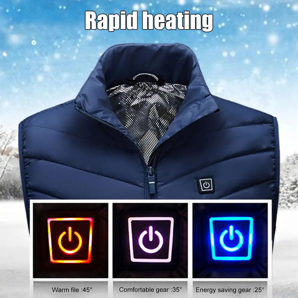 Men Outdoor USB Infrared Heating Vest Vivareflex Online