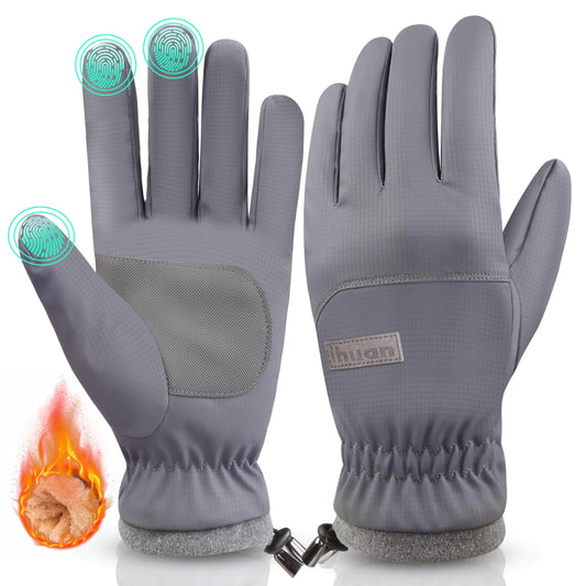 Gants d'hiver ihuan imperméables et coupe-vent pour hommes et femmes